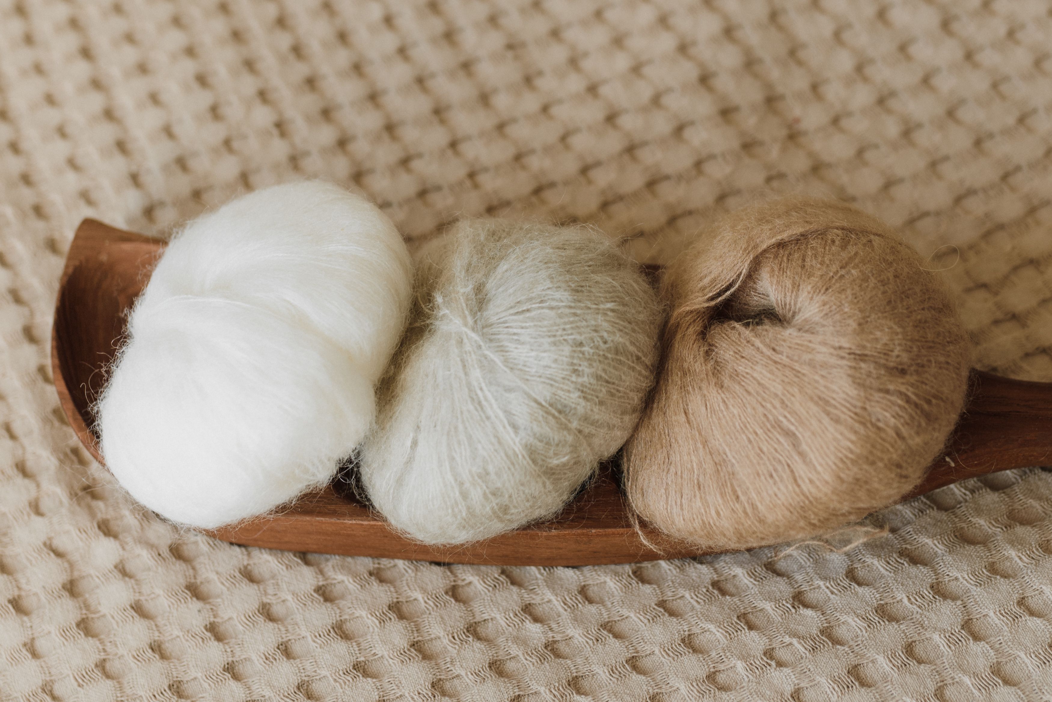 Colourful yarn collection